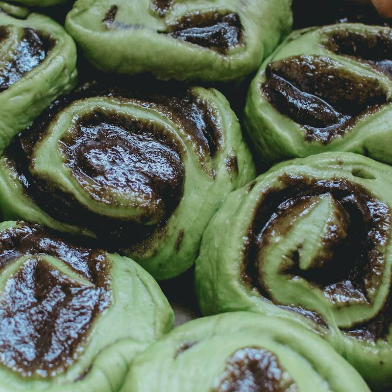 Matcha Buns - Ocha & Co.