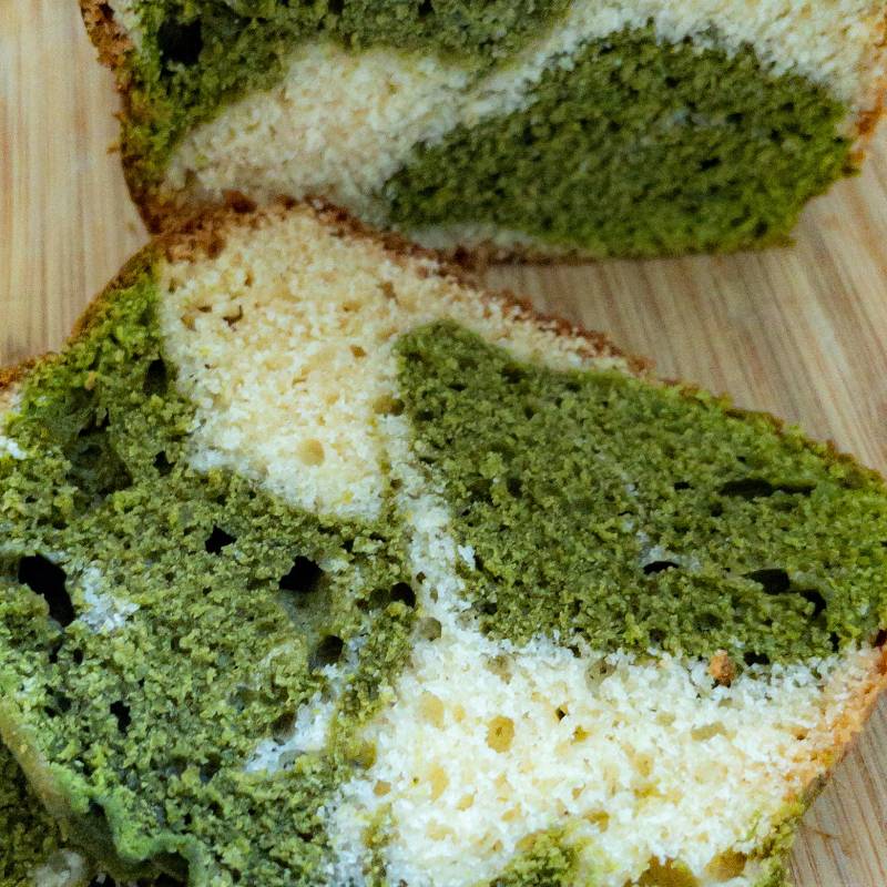 Matcha Pound Cake - Ocha & Co.