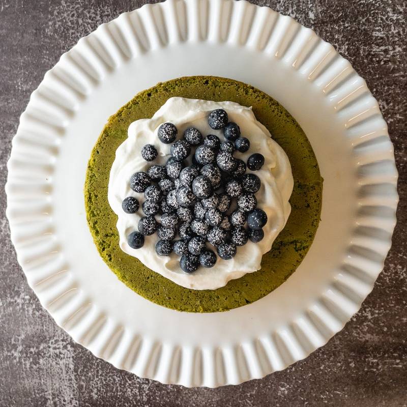 Matcha Sponge Cake - Ocha & Co.