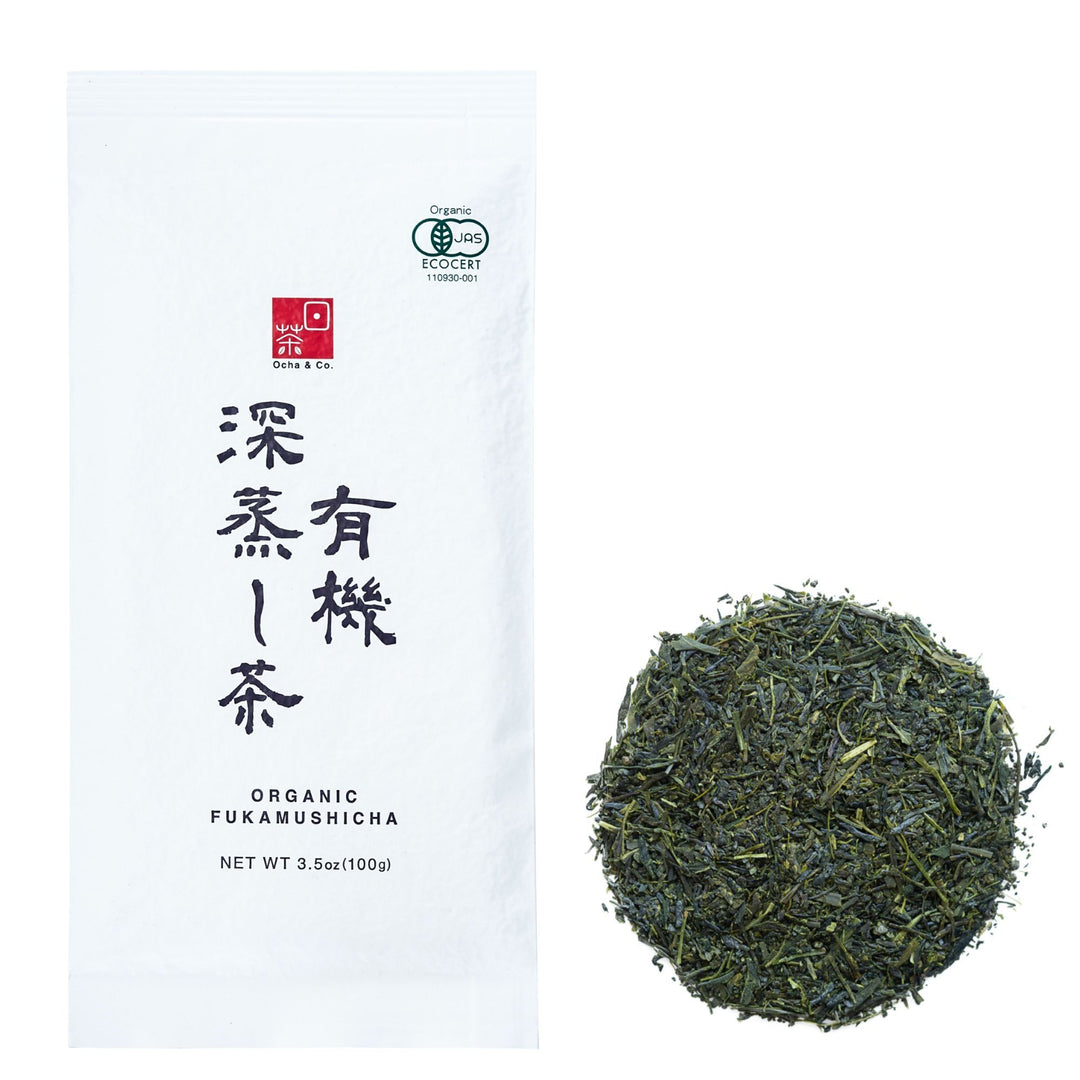 Organic Japanese Fukamushi Sencha Green Tea - Ocha & Co.